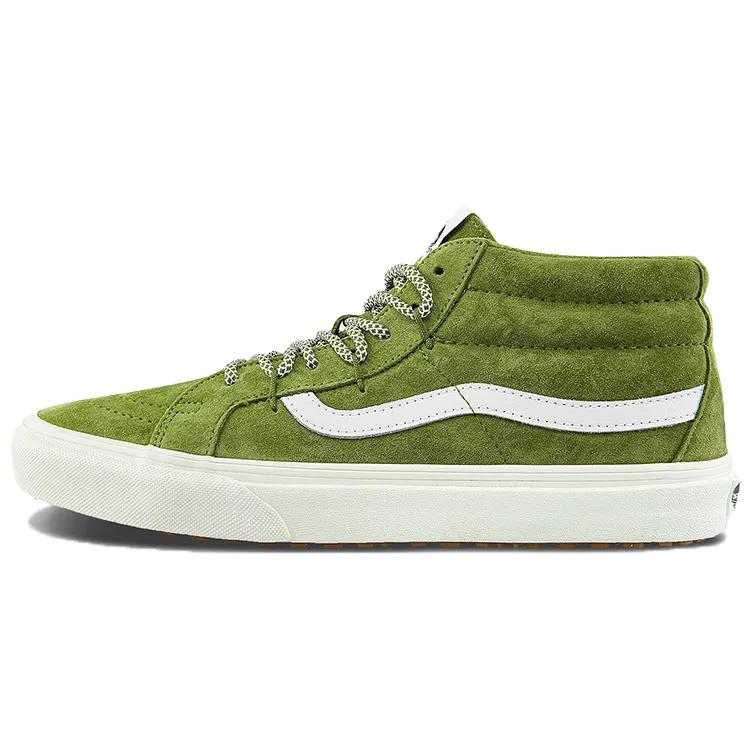 Vans Sk8-Mid Reissue 'Calla Green' (Unisex) Calla Green / Marshmallow Skate Shoes VN0A3TKQ5E6