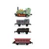 Pull-back Retro Steam Train Model Miniature Simulation Train Toy Pull Back Model Train  Kids Toy