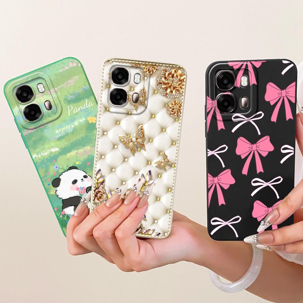 For Oppo A6s 4G CPH2815 Casing For Oppo A6s 5G CPH2789 Case Cover Luxury Fashion Cute Cartoon Funny Painted Silicone Phone Case
