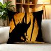 CClassic Indie Horror Game BATIM Bendy  Pillow Case Square DoubleSided Sofa Cushion Cover Bedroom Bedside Pillow