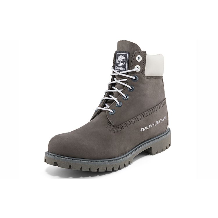 Timberland Leather Durable Casual Comfortable Mid-Calf Outdoor Boots Men boots Gray A616QW