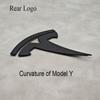 UBLM4 3D ABS Emblema Cofano Anteriore Auto Adesivo Badge Baule Posteriore Per Tesla Model 3 Model Y Decorazione Sostitutiva Decalcomanie Accessori
