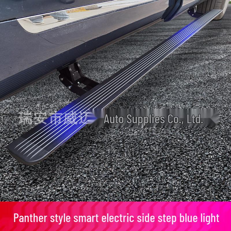 Electric Running Boards & Side Steps with Welcome Lights for Suzuki Jimny 3-Door, 5-Door