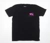 Missguided Women's Black S Short Sleeve Cotton Graphic T-Shirt