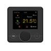 WIFI Smart Thermostat with Color Screen & Black Knob for Underfloor Heating, Electric/Water Heater, Gas Boiler, Tuya APP.