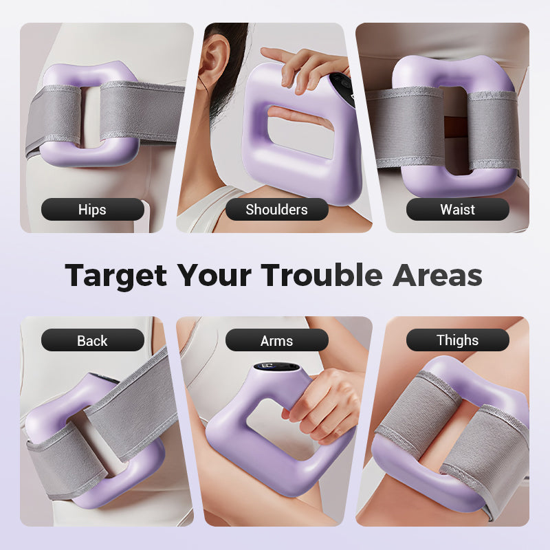 Multifunkční celotělový fascia kruh Cvičení Vibrace Fitness Masážní přístroj Pro spalování tuků & Tvarování Hubnutí Tvarování těla
