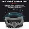 Silicone Anti-Sweat Face Eye Pad Cover Pressure-relieving Head Strap Headband for DJI Avata FPV Headset Accessories