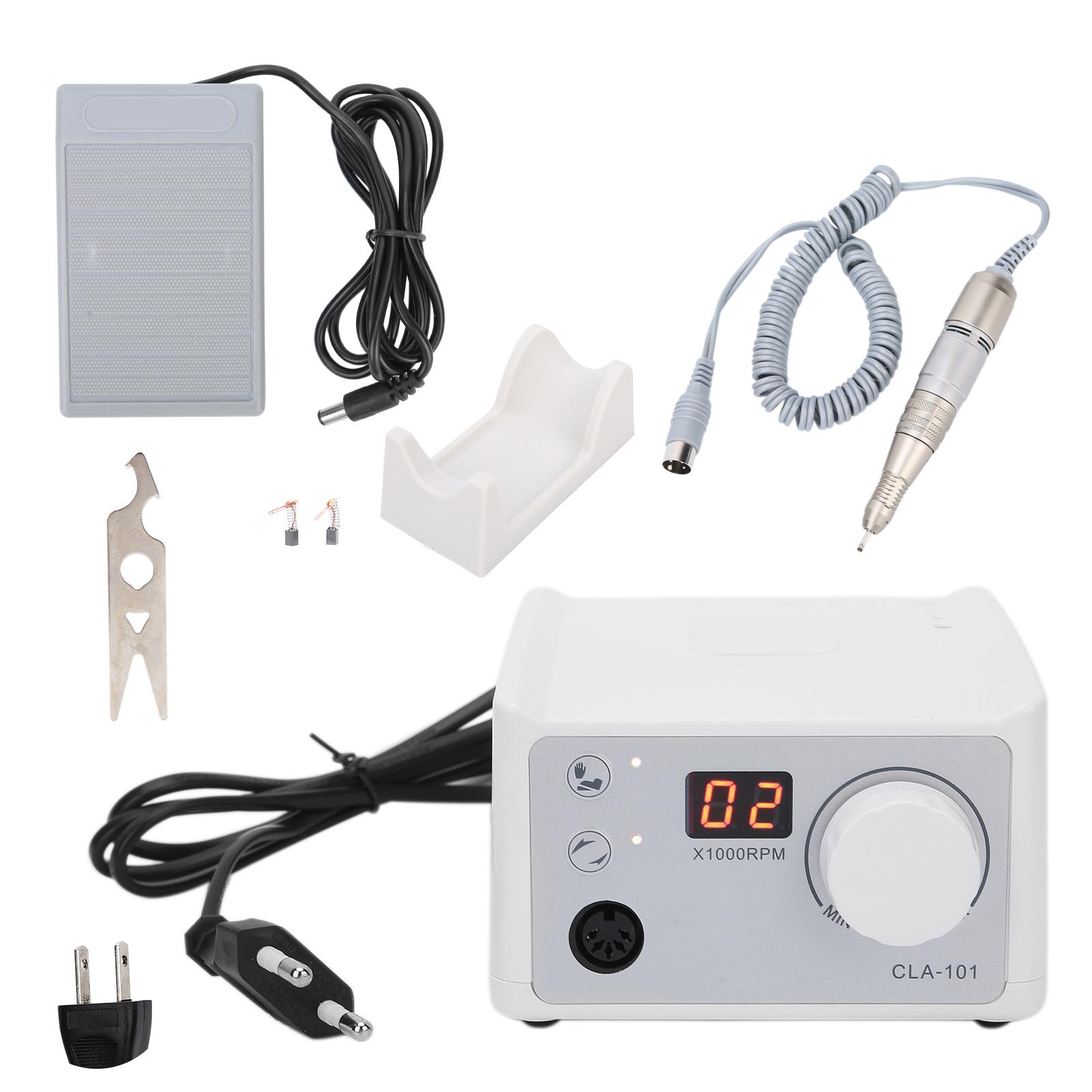 

Профессиональная электрическая дрель для ногтей, домашний салон, шлифовальный станок для ногтей с ножной педалью