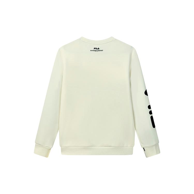 New FILA Sweatshirts Men's Mist Lotus White F11M149208FIV