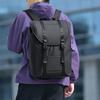 Backpack Men's Solid Color Travel Bag Large Capacity Business Bag