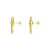 Dainty Crosses Designs Copper Ear Studs Elegant Everyday Jewelry Stylish Rhinestones Crucifix Ear Accessories