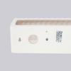 Rigata white ceramic wall lamp