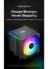 SNOWMAN Bingman MT880 Silent 8-Heatpipe CPU Air Cooler with ARGB Fan for Desktop Computers