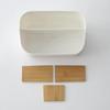 Durable 5 Grids Desktop Storage Box Divided Multi-function Desktop Organizer Large Capacity Detachable Cosmetics Storage Rack
