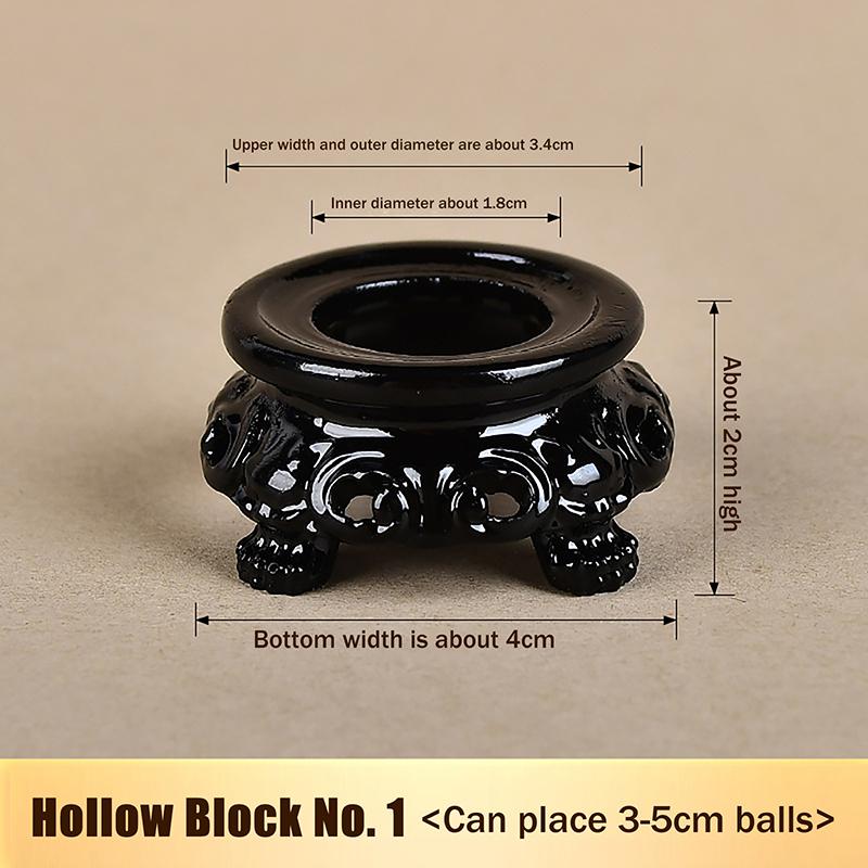 Vintage Crystal Balls Base Resin Sphere Support Display Stand Desktop Ornament Fixed Seat Home Decoration Accessories