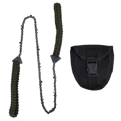 24in Pocket Chain Saw Outdoor Camping Hand Rope Chain Saw Portable Wood Cutting Pocket Chainsaw for