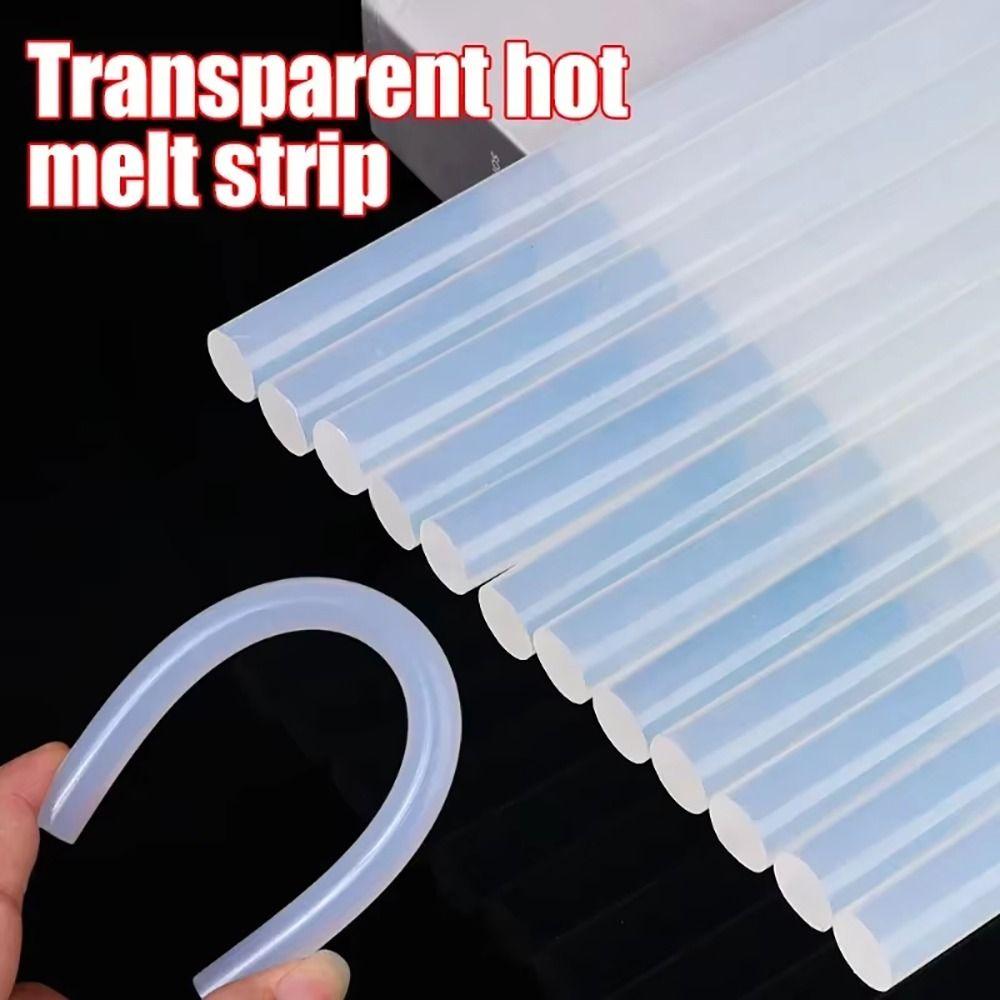 10Pcs Transparent Hot Melt Glue Sticks Strong Viscosity Hot Melt Glue Glue Sticks  Industrial