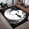 Coraline Jones Poster Flannel Printed Carpet, Home Sofa Decoration for Living Room & Bedroom, Non‑Slip Play Flannel Floor Mat for Game Room
