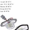 Honda License Plate Light for CR-V, FR-V, Jazz, Odyssey, Stream - Cross-Border Compatible