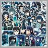 50pcs Tokito Muichiro Demon Slayer Anime Stickers - Graffiti Style for Phone & Luggage