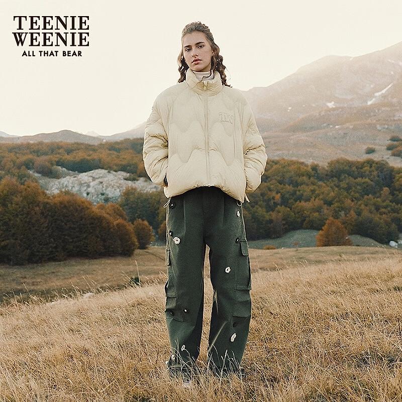 

Teenie Weenie Women s 3D Floral Brushed Cargo Pants M