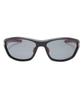 Coleman Matte Smoke CO3073-1 Sunglasses, Black/Red (Polarized)