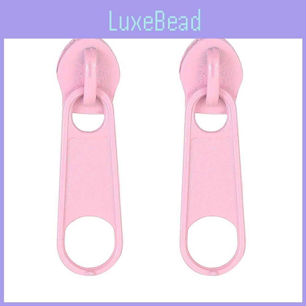 Colorful Trending Zipper Earrings For Women Geometric Alloy Plated Jewelry Fashion