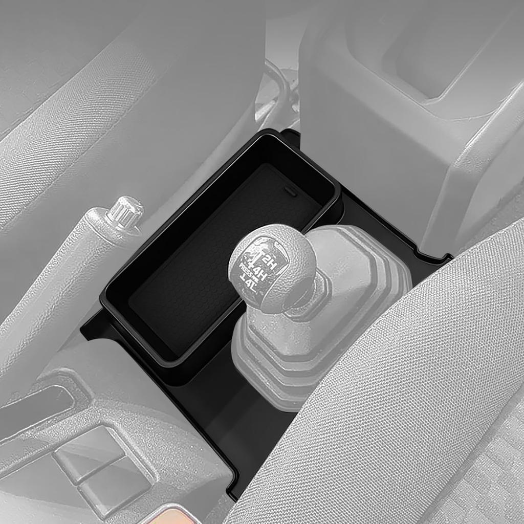 YOCTM Console Box for Suzuki Sierra Nomad JC74 FC Automatic Console Shift Lever Storage Tray with Rubber Interior Parts and Accessories Jimny, JB74,