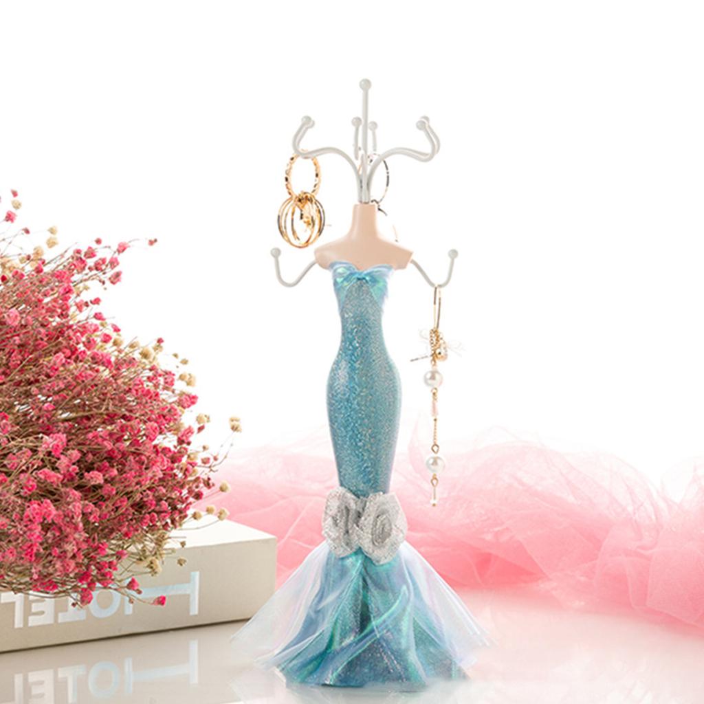 Moderner Schmuckständer, stilvolles Schmuckregal aus Eisen, modischer Schmuckorganizer, Puppenständer