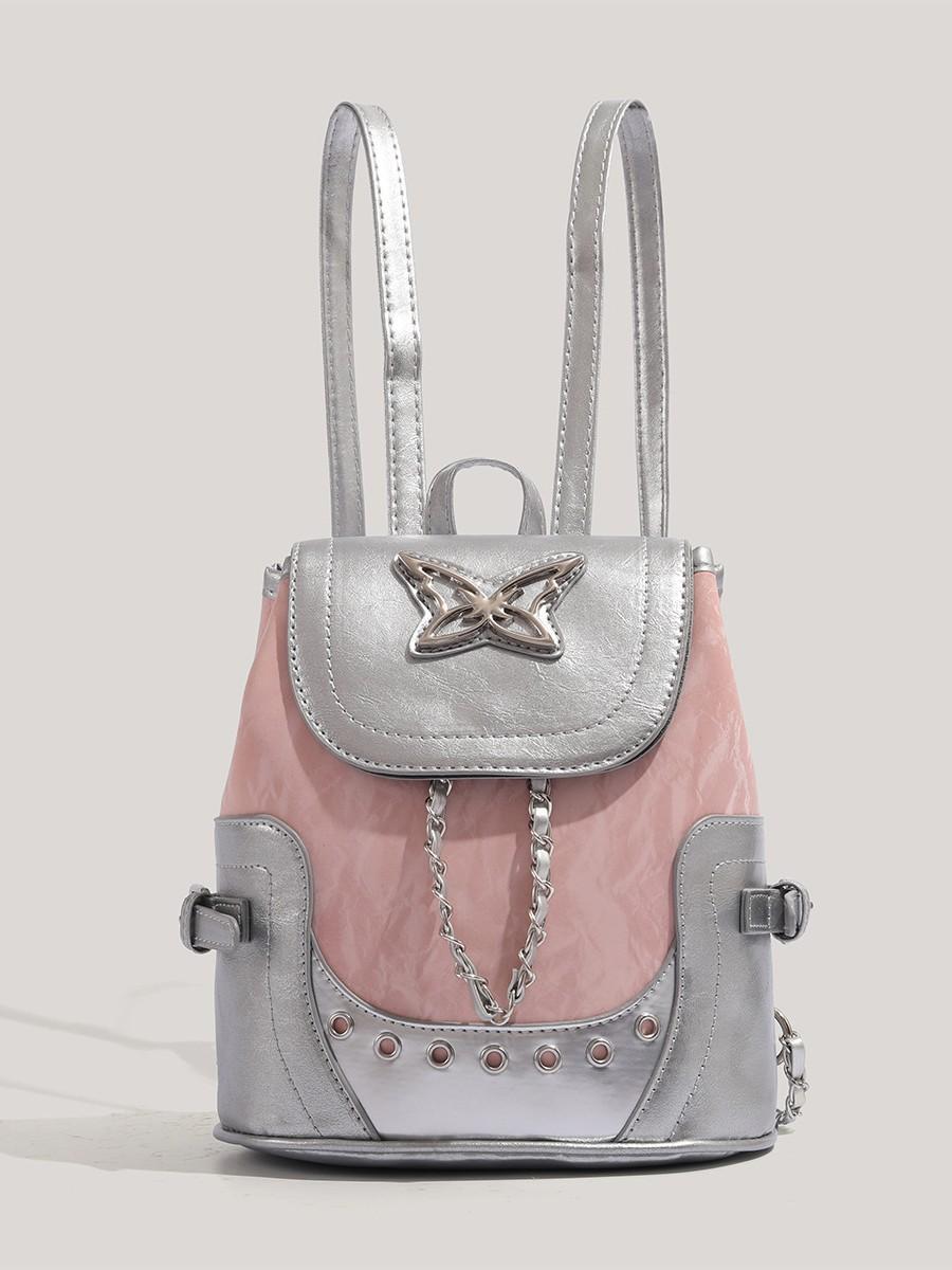 Sweet And Cool Style Versatile Fashion Niche Trend Versatile Student Class Small Schoolbag Commuting Backpack Women