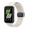 Magnetischer D-Faltverschluss Sport-Silikonband Für Samsung Galaxy Fit3 Fit 3 SM-R390 Ersatzarmband Armband