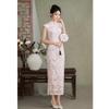 New Chinese retro national style sleeveless old Shanghai improved simple and elegant cheongsam spring and summer new temperament daily wear