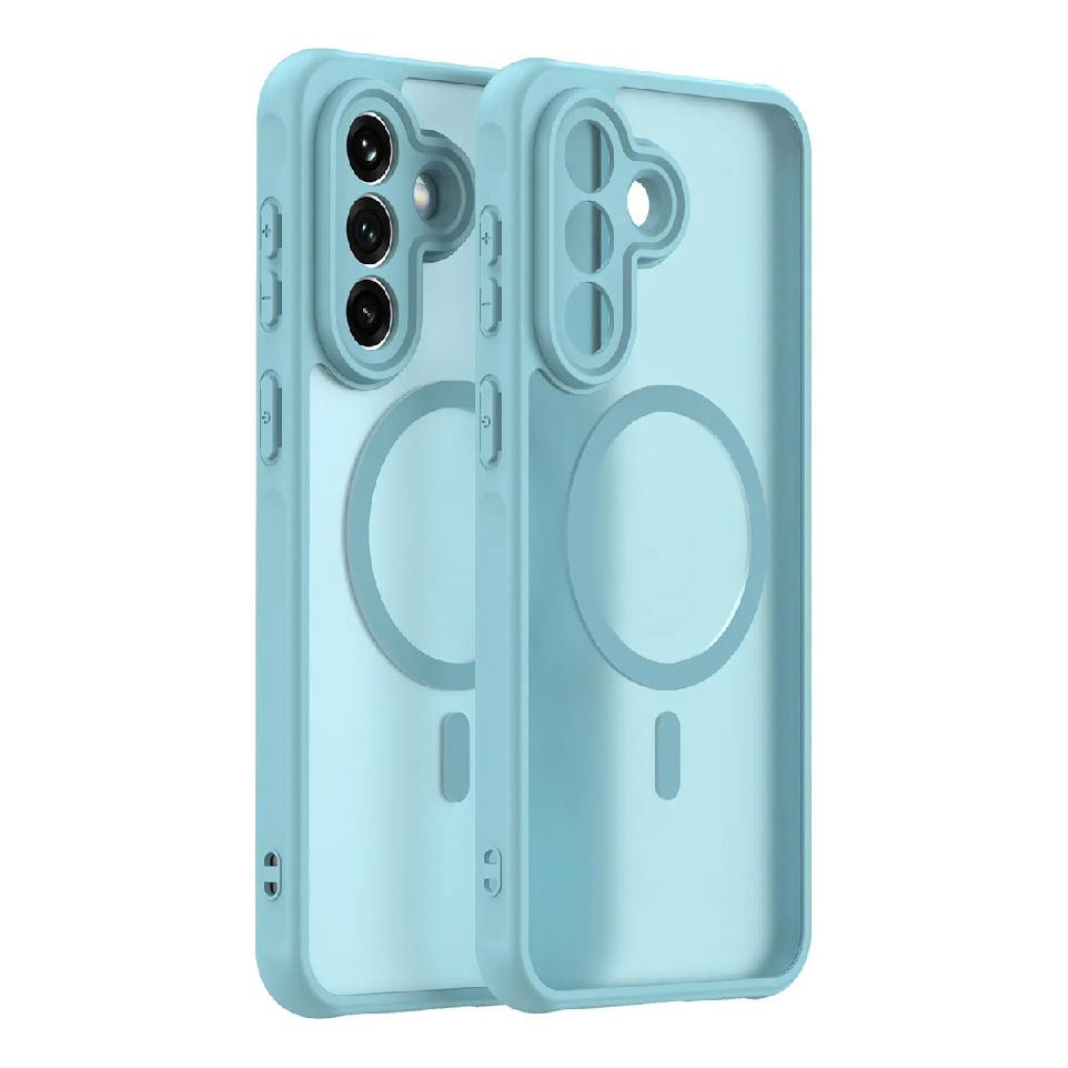 

Magnetic Phone Case For Samsung Galaxy A57 5g,strong Magnetic Shockproof Hybrid Phone Cover For Samsung Galaxy A57 5g аквамарин
