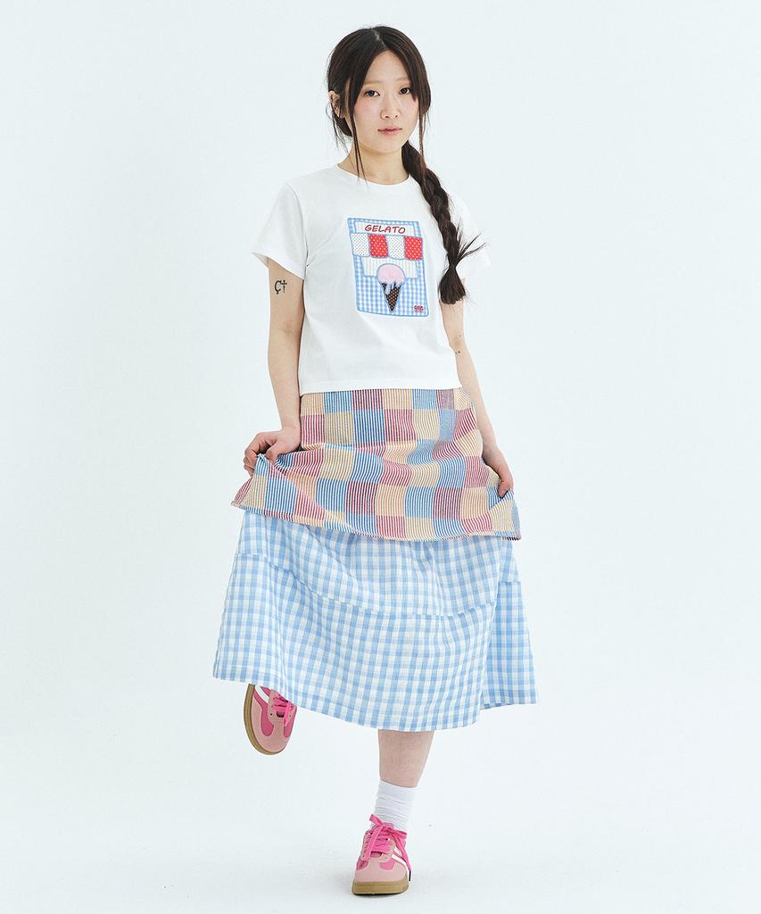 CGP (Women) Gelato Short Sleeve T-Shirt - Off White