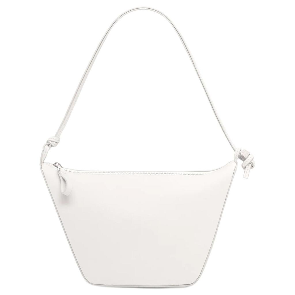 Loewe Hammock Hobo Mini Soft White Women Shoulder_bags A538G13X01-9567