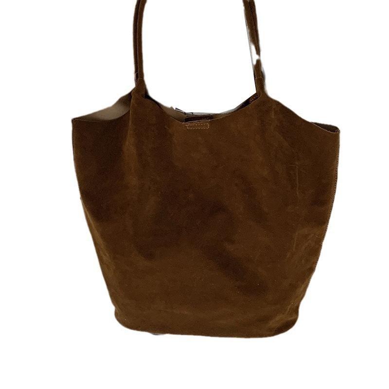 Damen-Nischen-Handtasche mit großer Kapazität und Textur, vielseitige und einfache Unterarmtasche