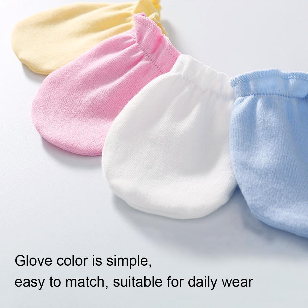 Cotton Baby Gloves Four Anti Scratching Kids Accessories Protection Face Scratch Mittens Girls Anti-grasping Healthy Flexible