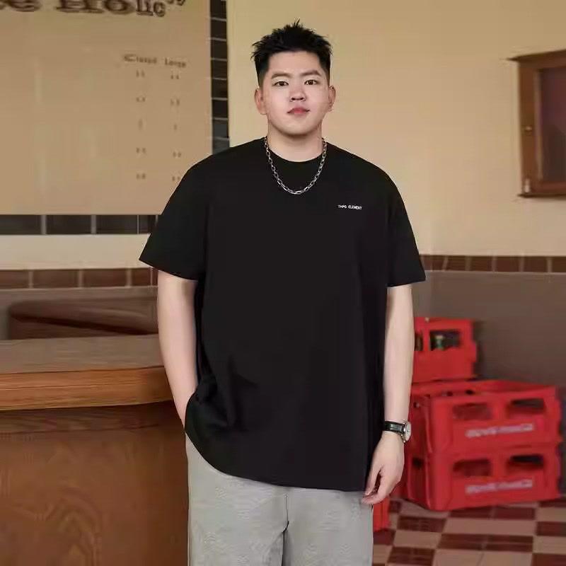 Cartoon Bedrucktes Lockeres Herrenmode Einfaches Kurzarm-Oberteil Baumwolle Bequem Leicht Kurzarm-T-Shirt