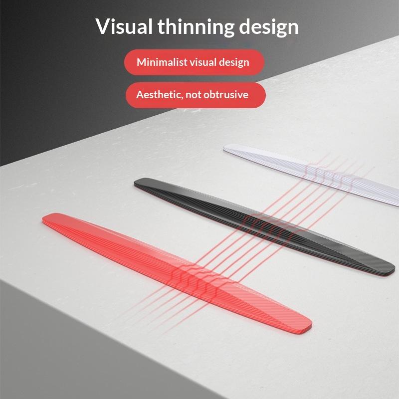 2Pcs Car Bumper Protector Strip Guard Corner Protection Strips Scratch Protector Crash Anti Collision Auto Accessories