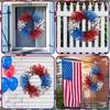 Unabhängigkeitstag Rot, Weiß & Blau Gänseblümchen Blumen Dekorationen für Zuhause & Party