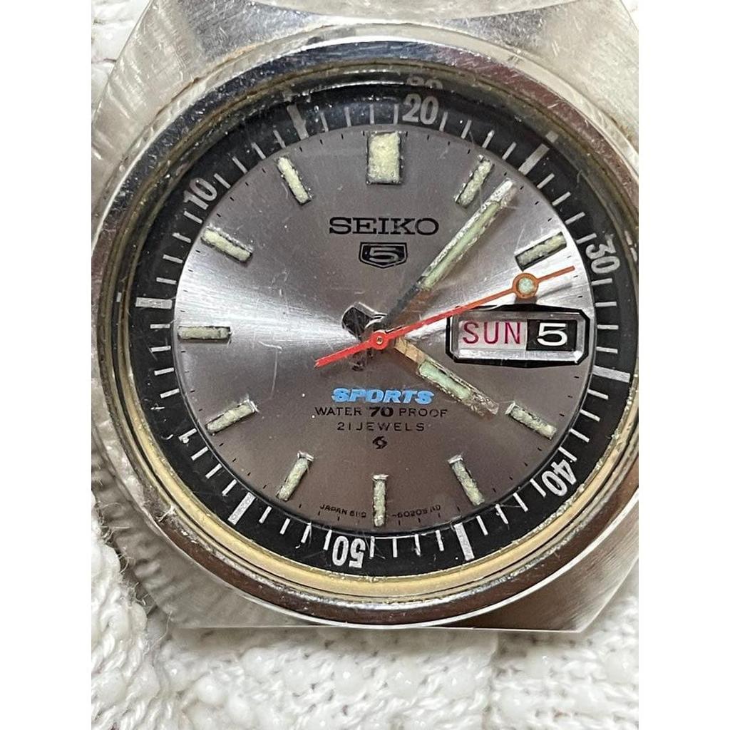 Used SEIKO 5 Sports Day-Date Inner Bezel Automatic 21 Jewels