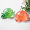 1/4Pcs Glitter Turtle Sugar Stress Ball Anxiety Relief Clear Tortoise Squeeze Toy Stretchy Slow Rising Relaxing Animal Pinch Fidget Toy