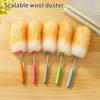 Scalable Wool Duster Household Cleaning Dust Duster Brush Car Cleaning Sweeping Dust Home Use Washable Clean Houseware Tools