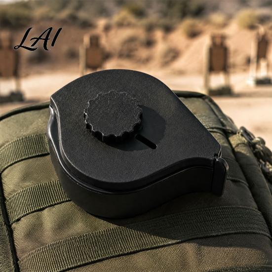 Tactical Patch Applicator Automatic Target Sticker Dispenser Shoot Range Repair Patches Holder Large Training Supplies Capacity Holder for