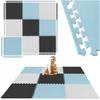 Educational Foam Puzzle Mat for Children Floor Thick Foldable 9 Pcs.