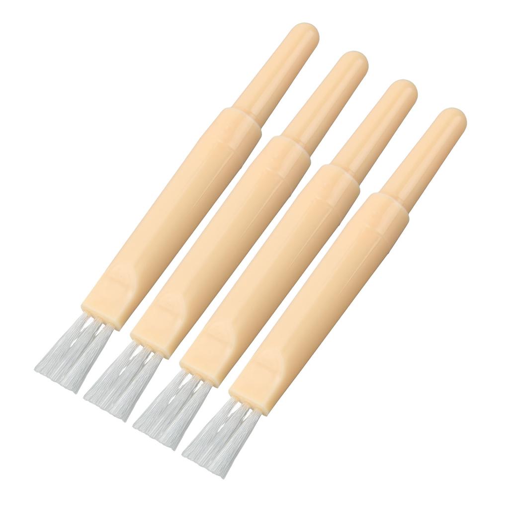 4pcs Stitch Remover Plastic Material Upper Brush Design Manual Dedicated Easy Removing Portable