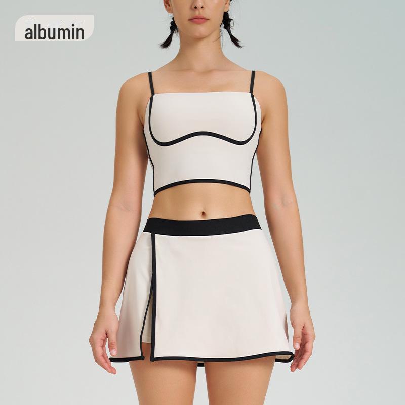 Damska szybkoschnąca, wstrząsoodporna, wysokoelastyczna kamizelka do jogi ze stałą miseczką - dostępne nowe kolory