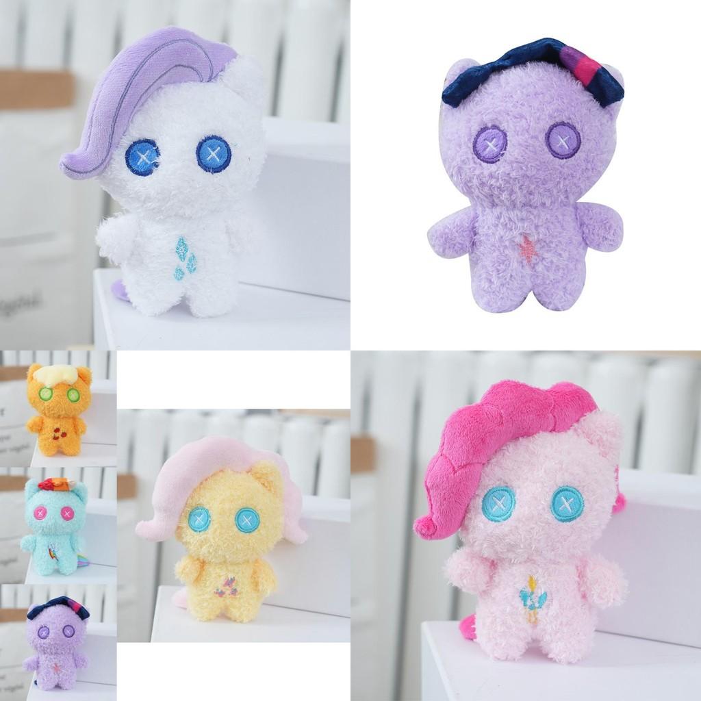 Entzückende Cartoon-Plüsch-My Little Pony-Puppe mit niedlichem, warmem Design für Kinder