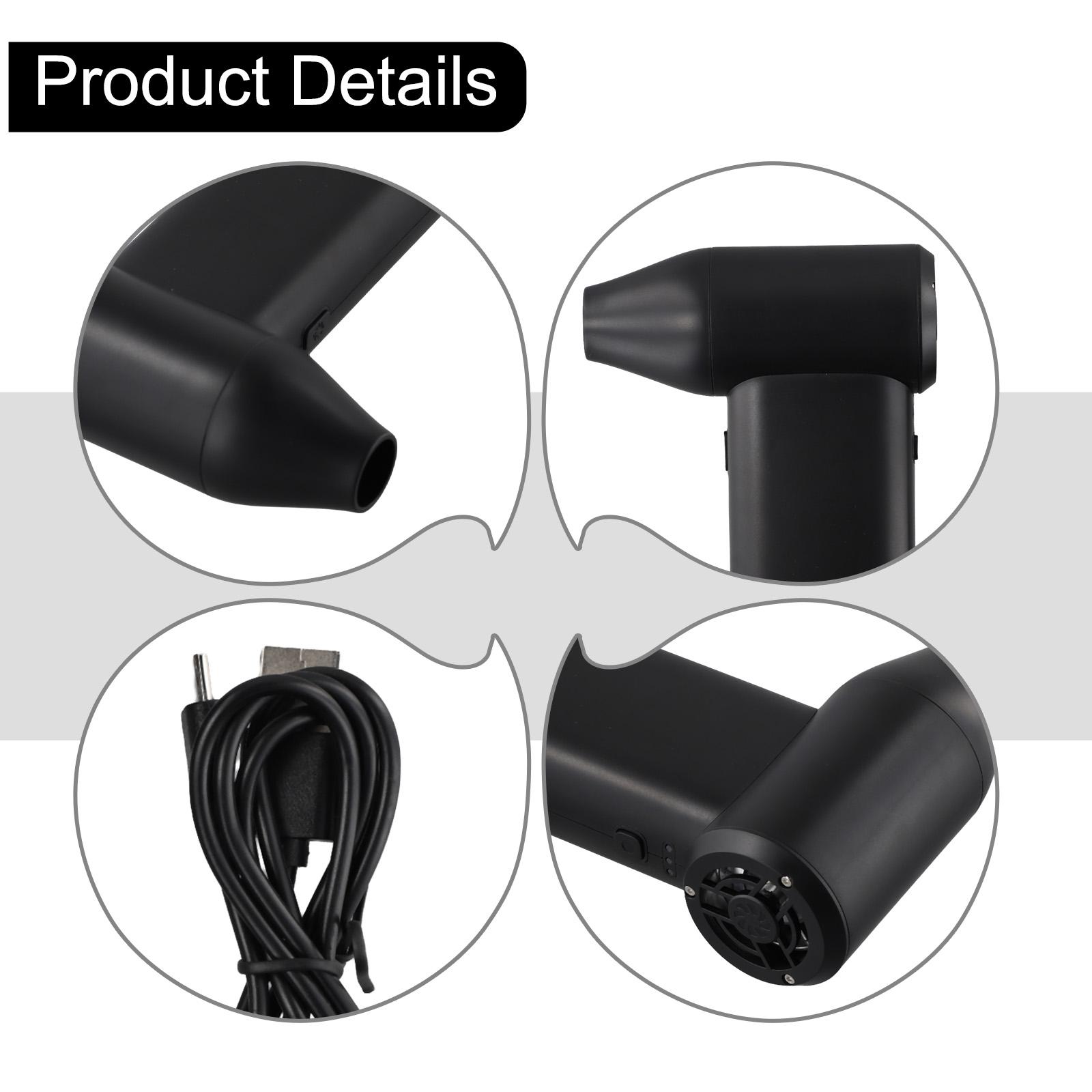 Реактивный воздуходув Турбовентилятор USB Кабель Бесщеточный двигатель DC 5V 2A Электрический X5 Реактивный воздуходув 130000 об/мин 3000 мАч Воздуходув Мощный CHINA