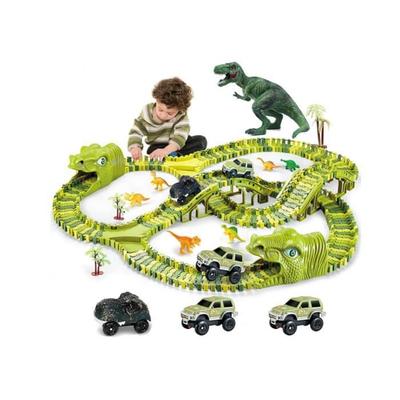 Zabawki - Zestaw do zabawy z dinozaurami - 260 torów - 7 dinozaurów - Prezent edukacyjny